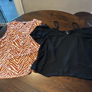 Bundle 2 Torrid Shirts. Size 2